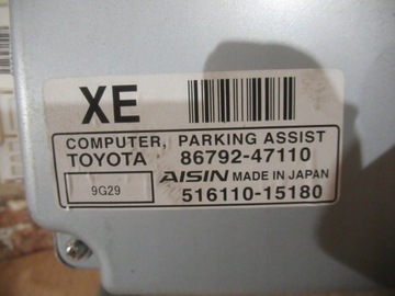 MODUL PARKOVÁNÍ PDC 86792-47110 TOYOTA PRIUS III 2009/2015 ROK