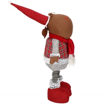 ТЕЛЕСКОПИЧЕСКИЙ РОЖДЕСТВЕНСКИЙ ОЛЕНЬ ПОД ЕЛКОЙ XXL ОРНАМЕНТ РОЖДЕСТВЕНСКОЕ УКРАШЕНИЕ