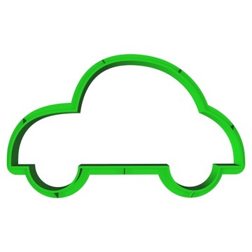 Foremka do ciasteczek wykrawania Samochód Auto 2