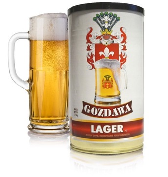 GOZDAWA piwo domowe 23L LAGER brewkit