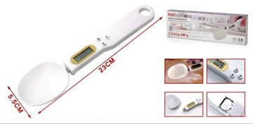 WAGA KUCHENNA ELEKTRONICZNA ŁYŻKA 0,1-500G LCD
