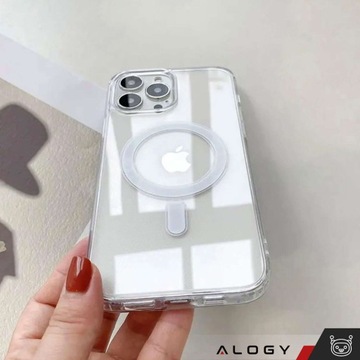 Прозрачный задний чехол Mag Safe Case Armor Case для Apple iPhone 15 Pr