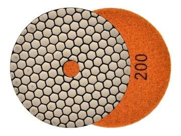 Tarcza polerska do szlifowania gresu na sucho 125mm GR200 G78939 GEKO