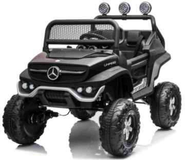 Ramiz Mercedes Benz Unimog для дітей Чорний Всюдихідний 4x4