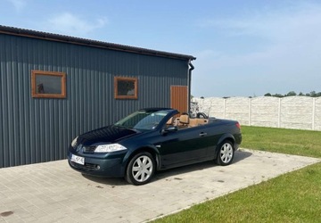 Renault Megane II Cabrio 2.0 i 16V 135KM 2006 Renault Megane Skora, Panorama, Klimatronik, Podgrzewane Fotele, Zarejestr