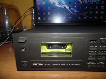 ROTEL RD-1000M Металлический магнитофон Dolby B Top Deck