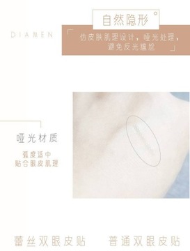 Двойная лента для ресниц, невидимая лента для подтяжки век