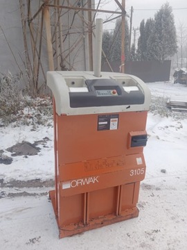 Пресс-подборщик, пресс, дробилка для картона, макулатуры, фольги, отходов, мусора Orwak