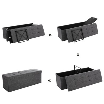 СКАМЬЯ ДЛЯ ХРАНЕНИЯ СИДЕНИЙ PUFA SEAT BEST 110 см