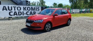 Skoda Fabia III Hatchback Facelifting 1.0 MPI 75KM 2018 Škoda Fabia Skoda Fabia Krajowy, książka