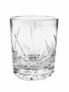 Kryształowe szklanki do whisky 350 ml Mrożony Liść