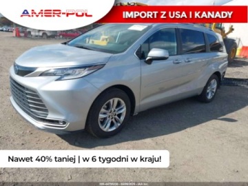 Toyota Sienna III 2025 Toyota Sienna 2025 Toyota Sienna Limited 2.5 Hybryda 245KM