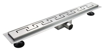 Odpływ liniowy 80cm wzór CUBE OL-AL11-80
