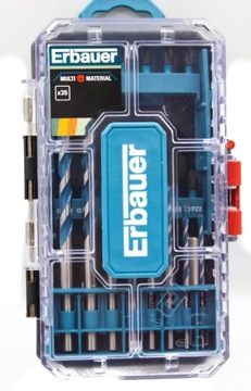 ZESTAW WIERTEŁ ERBAUER MULTI 35 SZT.