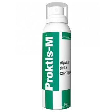 PROKTIS-M Aktywna pianka oczyszczająca 150 ml przy hemoroidach