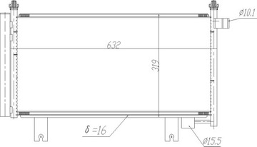 CHLADIČ KLIMATIZACE SEDICI 2.0JTD 06- 71750369