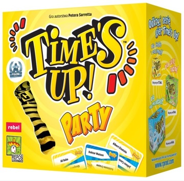 GRA TIME'S UP PARTY REBEL KALAMBURY edycja żółta