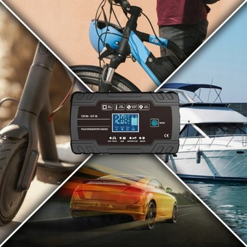 АВТОМАТИЧЕСКИЙ ИНТЕЛЛЕКТУАЛЬНЫЙ ВЫПРЯМИТЕЛЬ ЗАРЯДНОЕ УСТРОЙСТВО ДЛЯ АККУМУЛЯТОРА LCD 24V 12V