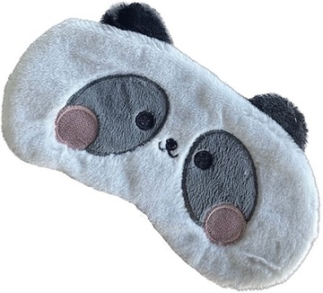 МАСКА ДЛЯ СПАНИЯ EYELID BADDER OLDMAN PANDA BEAR ПОДУШКА С ЭЛАСТИЧНЫМ ПЛЮШЕМ