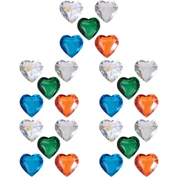 Витражи с призмой в форме сердца Хрустальное сердце.