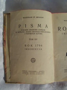 Rok 1794 Insurekcja - Reymont