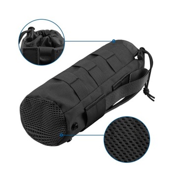Bottle Carrier Pouch Torba na butelkę z wodą Czarna