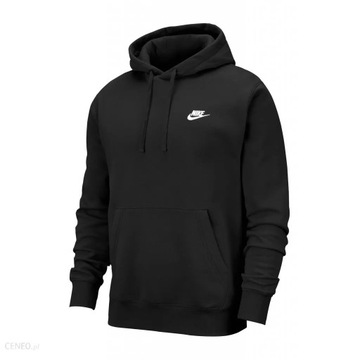 Nike bluza męska z kapturem czarna Hoodie XL
