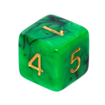 НАБОР КУБИКОВ ДЛЯ RPG GREEN AND BLACK REBEL REBEL