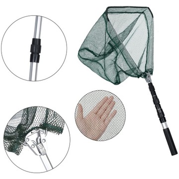 РЫБАЛКА СЕТЬ РЫБАЛКА ПОДСАК ДЛЯ УДОБНОЙ ПОЛОВКИ И ВЫПУСКА РЫБЫ