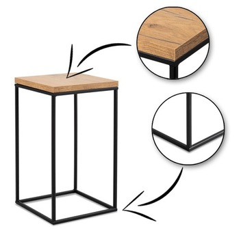 KWIETNIK STOJAK STOJĄCY NA KWIATY METAL 40 CM LOFT