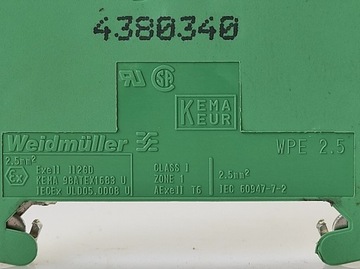 РАЗЪЕМ WIELAND WK4/U ВИНТ ПОСЛЕДОВАТЕЛЬНЫЙ РАЗЪЕМ 4 мм2 (24 шт.) НАБОР