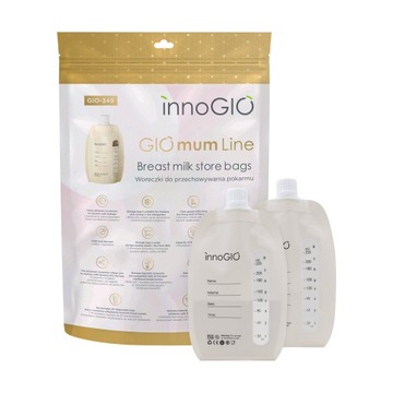 Woreczki na pokarm INNOGIO GIOmum LINE GIO-349 przechowywanie pokarmu