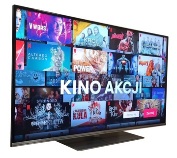 Смарт-телевизор 43 дюйма QLED Hanseatic 43Q850UDS DVBT2 4K Android 11