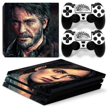 The Last of Us PS4 PRO Skórka Naklejki Kalkomania
