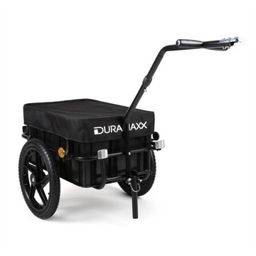 PRZYCZEPKA ROWEROWA TRANSPORTOWA BAGAŻOWA WÓZEK DO ROWERU RĘCZNY 60KG 70L