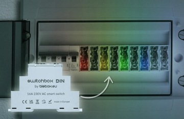 BleBox SwitchBox DIN Интеллектуальное реле WIFI