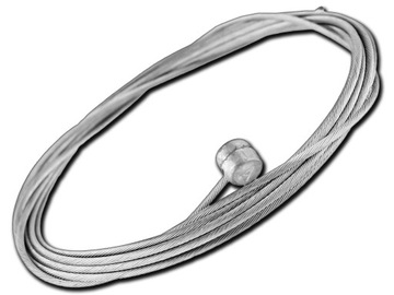 ТРОС ТОРМОЗНОЙ ОЦИНКОВАННЫЙ 1,5х2300 ММ + КОНЦЫ