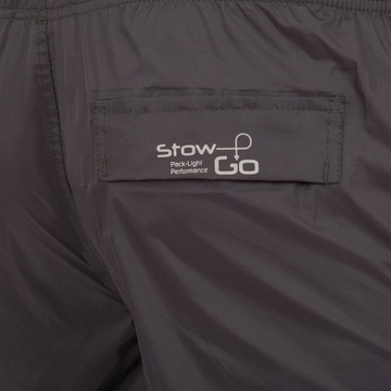 Spodnie wodoodporne z pokrowcem Highlander Stow & Go Waterproof Charcoal XL