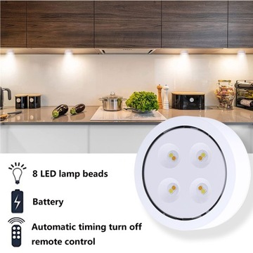 Светодиодный фонарь для шайбы HongTu на батарейках