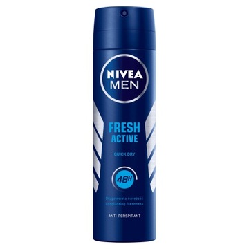 Nivea Men Fresh Active antyperspirant w sprayu