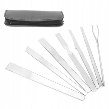 'PROFESSIONAL KNIFE SET FOR PEDICURE 7EL CASE