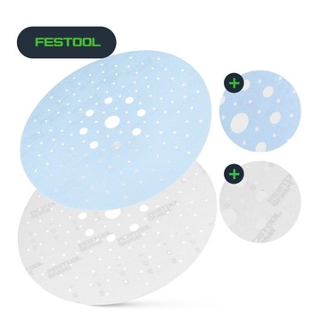 10 ШЛИФОВАЛЬНЫХ ДИСКОВ 225 ММ P120 Наждачная бумага для жирафа Festool PLANEX Velcro