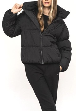 ЗИМНЯЯ КУРТКА OUTHORN, ЧЕРНЫЙ СТЕГАНЫЙ БОМБЕР