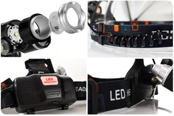 МОЩНЫЙ СВЕТОДИОДНЫЙ ФОНАР С БАТАРЕЙКАМИ ЗУМА