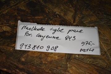 IDEALNI PODBĚH ZADNÍ PRAVÉ PORSCHE CAYENNE 9Y3 1