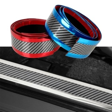 УНИВЕРСАЛЬНЫЙ удлинитель бампера 5CM 1M CARBON WHITE