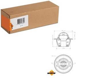 TERMOSTAT TEKUTINY CHLADÍCÍ CHRYSLER 300C 300M 3.5 07.98-11.12 NRF