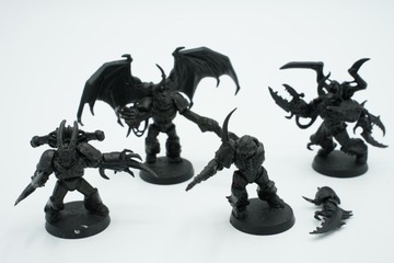 Warhammer 40k Chaos Space Marines Possessed zestaw 4 figurki archiwalne