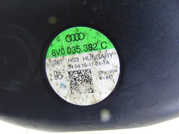 АУДИОСИСТЕМА BANG OLUFSEN SOUND AUDI RS3 A3 8V