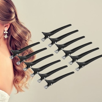 зажим для стрижки волос в упаковке, 12 шт./упак.